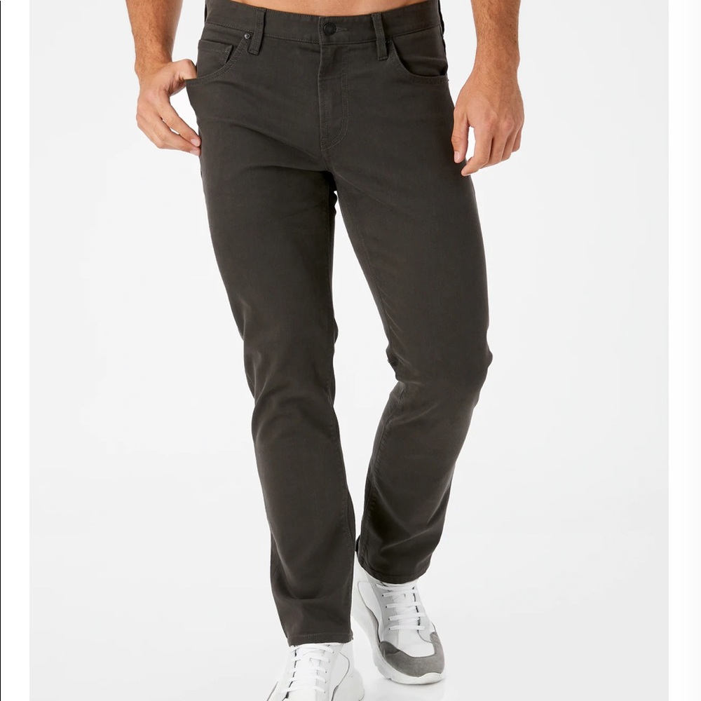 7 Diamonds Clifton Slim Straight chino Pants 31/32 dark grey like new